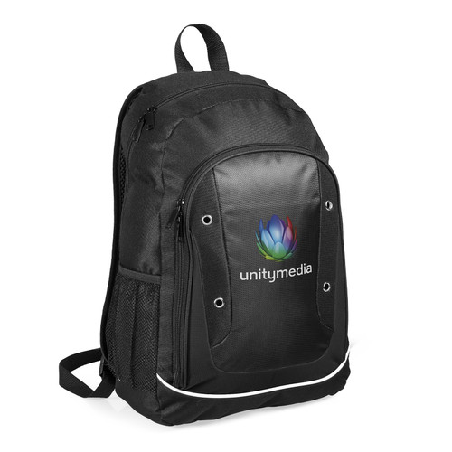 Preston Tech Backpack - Black, Azulwear Promotional Gifts & Branding