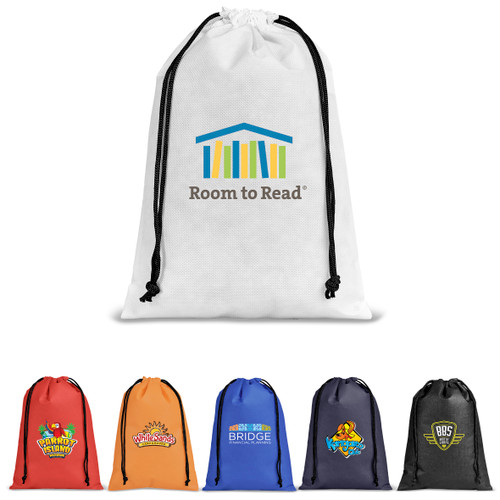 Quando Non-Woven Drawstring Pouch, Azulwear Promotional Gifts & Branding
