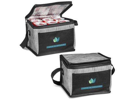 Fargo 6-can cooler bag with promotional company logo branding Johannesburg