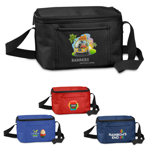  Snacka 6 can cooler bag with company logo promotional branding South Africa