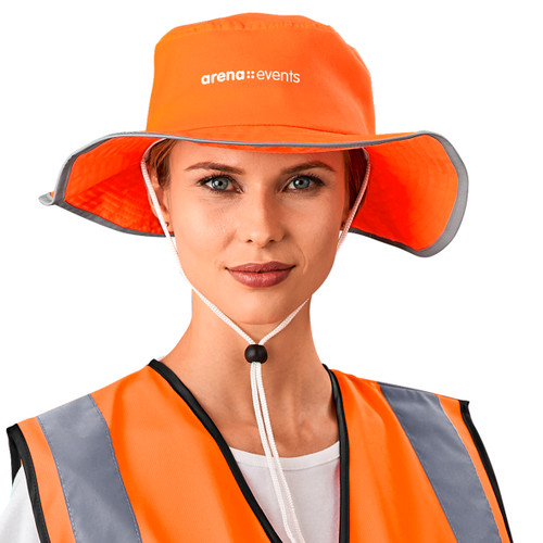 Hi-Viz Refelctive Hat, Azulwear Safety Headwear