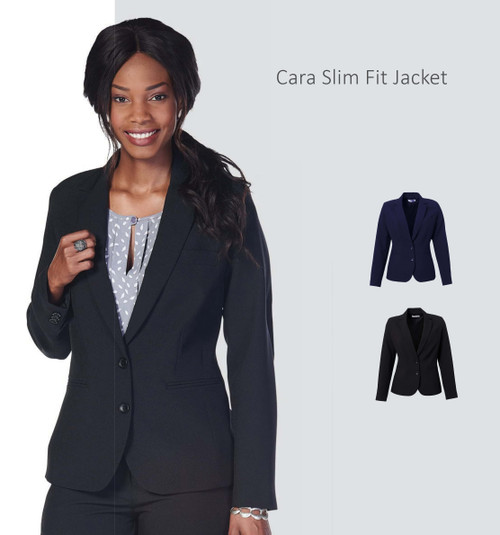Cara 599 Slim Fit Jacket, Azulwear Corporate Clothing