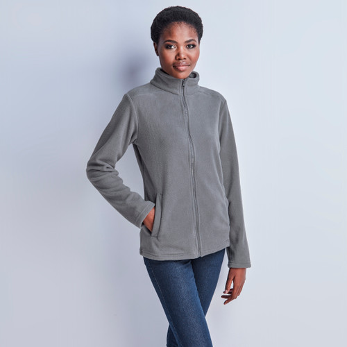 Yukon Micro Fleece Jacket Ladies, Full View,  Corporate Clothing by Azulwear, South Africa  Yukon Micro Fleece Jacket Ladies, Full View,  Corporate Clothing by Azulwear, South Africa
