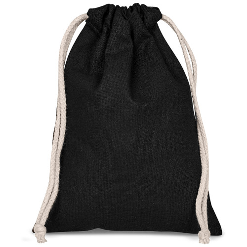 Allsorts Mini Cotton Drawstring - Black, Azulwear Promotional Gifts & Branding Allsorts Mini Cotton Drawstring - Black, Azulwear Promotional Gifts & Branding
