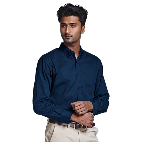 Brushed Cotton Twill Lounge L/S Shirt, Corporate Shirts by Azulwear South Africa