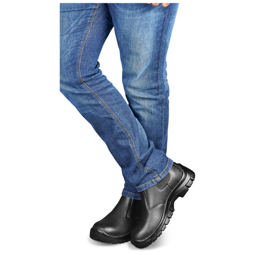 Craftsman Chelsea Boot Steel Toe Cap, Azulwear Safety Footwear