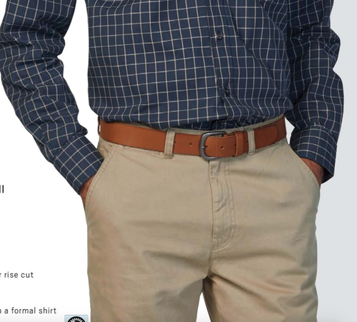 Nathan Chino Flat front, Azulwear Corporate Clothing