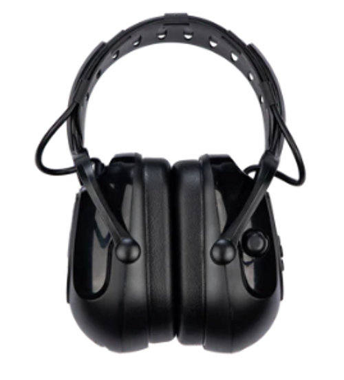 Electric Ear Defenders with Bluetooth, Front View, Safety PPE by Azulwear South Africa Electric Ear Defenders with Bluetooth, Front View, Safety PPE by Azulwear South Africa