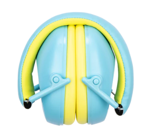 Kids Over-the-Head Earmuff, Front View, Safety PPE by Azulwear South Africa Kids Over-the-Head Earmuff, Front View, Safety PPE by Azulwear South Africa