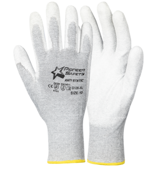 Anti Static PU Glove, Safety PPE by Azulwear South Africa