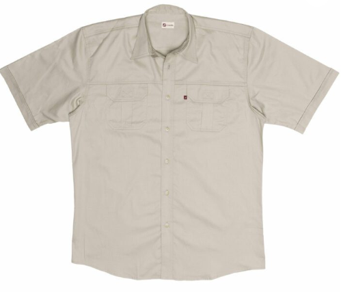 Mens Stone Tugela Bush Shirt by Azulwear Safari Clothing Cape Town South Africa
