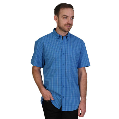 Cameron Short Sleeve Shirt - Check 3 by Azulwear Cape Town, South Africa