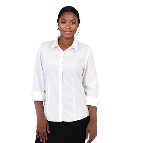Roselina Blouse Long Sleeve Corporate Shirt by Azulwear Cape Town, South Africa