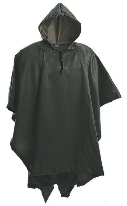 Black Safari Water Resistant Poncho by Azulwear Cape Town, South Africa