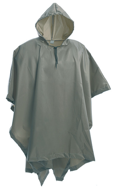 Grey Safari Water Resistant Poncho by Azulwear Cape Town, South Africa