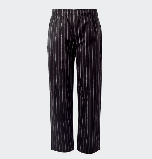 Elliot Stripe Baggie Trouser Chef Wear by Azulwear Cape Town South Africa