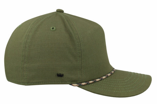 5 Panel Ripstop Unstructured - Side View  -   Azulwear Headwear South Africa 5 Panel Ripstop Unstructured - Side View  -   Azulwear Headwear South Africa