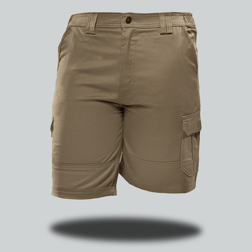 Gemsbok Cargo Shorts - Khaki, Safari Clothing by Azulwear South Africa