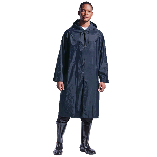 Contract Rain Coat, Front View, Rainwear by Azulwear Cape Town, South Africa