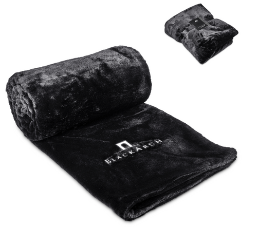 Alex Varga Palazzo Faux Fur Fleece Blanket, Azulwear Promotional Gifts & Branding