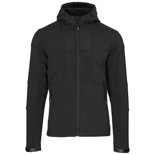 Mens Nexus Softshell Jacket - Black, Azulwear Corporate Wear