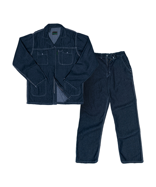 Stone Washed Denim Conti Suit, Workwear by Azulwear South Africa