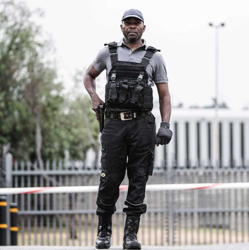 REBEL Men’s Tech Gear Trousers Raven Black