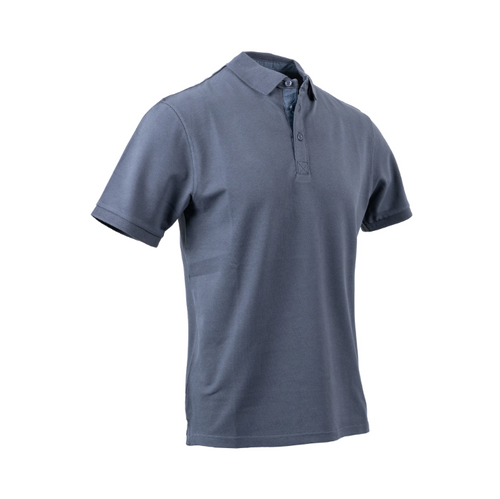 REBEL Work Wear Golf Shirt Grey - Front, Golf Shirts by Azulwear South Africa