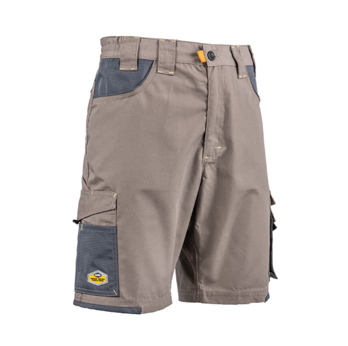 REBEL Tech Gear Shorts Desert Dust - Front View