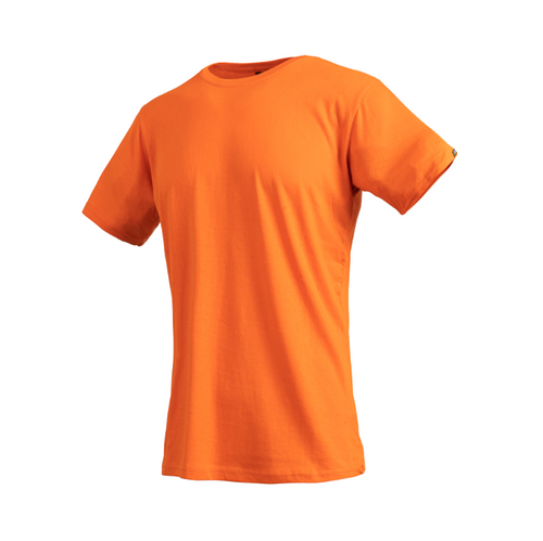 REBEL Work Wear T-Shirt Orange - Front View