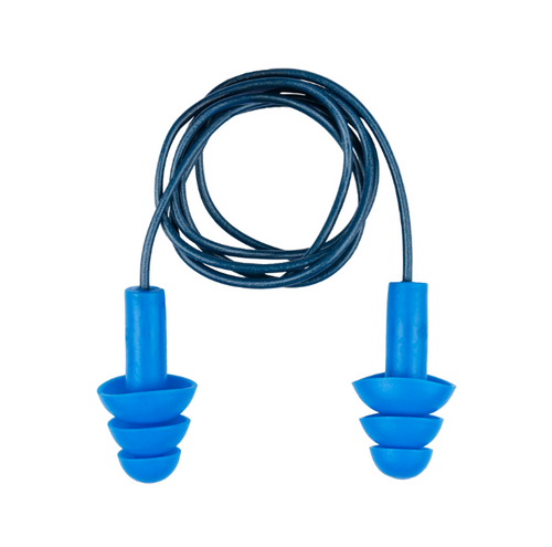 REBEL Reusable Metal Detectable Corded Earplugs, Safety PPE by Azulwear South Africa REBEL Reusable Metal Detectable Corded Earplugs, Safety PPE by Azulwear South Africa