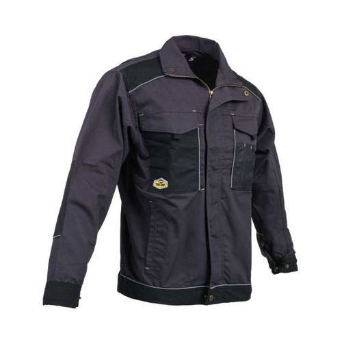 Mens Gun Mental REBEL Tech Gear Jacket  by Azulwear Workwear Cape Town, South Africa