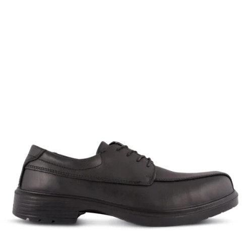 REBEL Classic Work Shoe - Black, Azulwear Safety Footwear