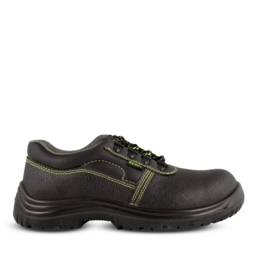Black REBEL Kontrakta Shoe by Azulwear Safety Footwear Cape Town, South Africa