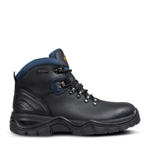 REBEL Chemitrak S3 Chemical and Flame Resistant Boot by Azulwear, showcasing the specialized acid-resistant and fire-retardant industrial protective build engineered for high-risk chemical plants across South Africa.