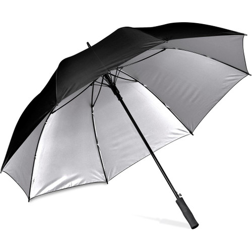 Fairhaven UV50 Auto-Open Compact Umbrella - Black, Azulwear Promotional Gifts & Branding