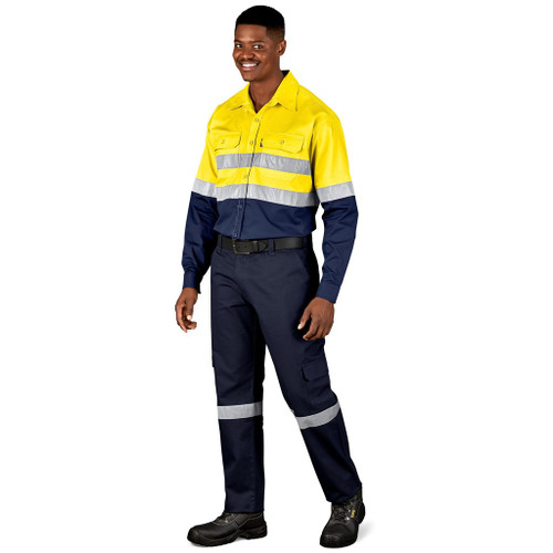 Supervisor Premium Cargo Reflective Pants, Azulwear Reflective Workwear Supervisor Premium Cargo Reflective Pants, Azulwear Reflective Workwear