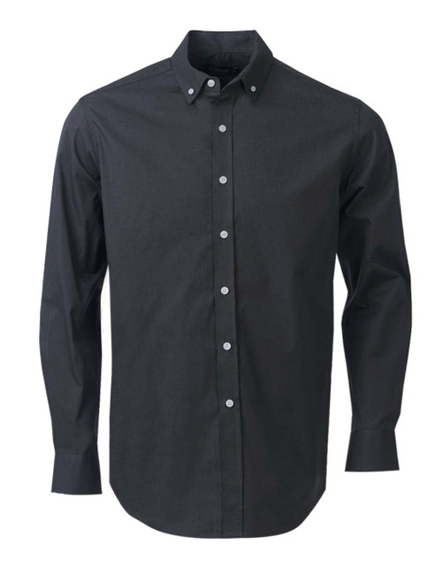 Mens Hamilton K263 L/S Shirt - Charcoal, Azulwear Corporate Clothing Mens Hamilton K263 L/S Shirt - Charcoal, Azulwear Corporate Clothing