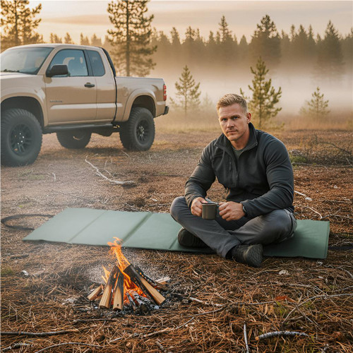 Urban Terrain Plateau Cushioned Foldable Outdoor Mat, Azulwear Promotional Gifts