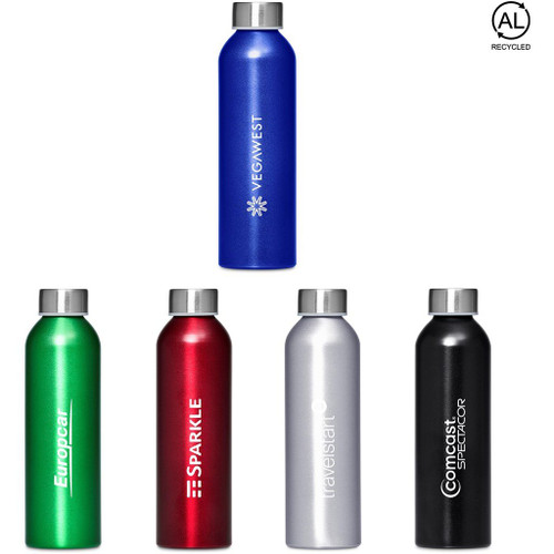 Kooshty Cosmo Recycled Aluminium Water Bottle - 650ml, Custom Branding Kooshty Water Bottles, Azulwear Cape Town, SA