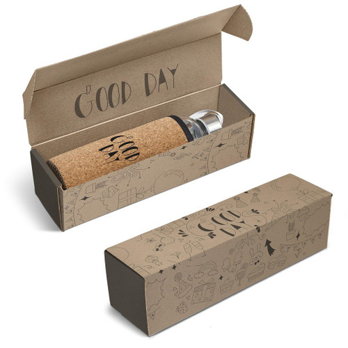 Kork Bottle in Bianca Custom Gift Box, by Azulwear, South Africa