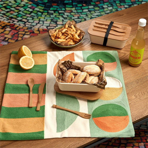 Kooshty Natura Plus Bamboo Fibre Lunch Box Set, Azulwear Promotional Gifts & Branding