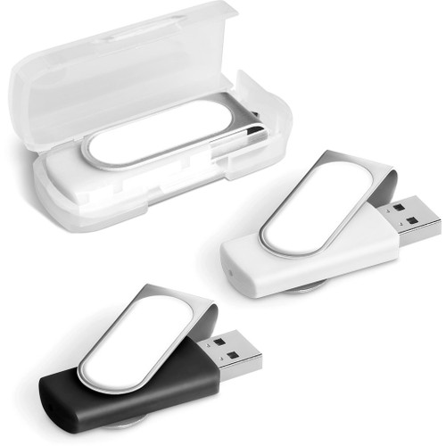Axis Dome 16GB swivel USB drive for company marketing events, Azulwear South Africa