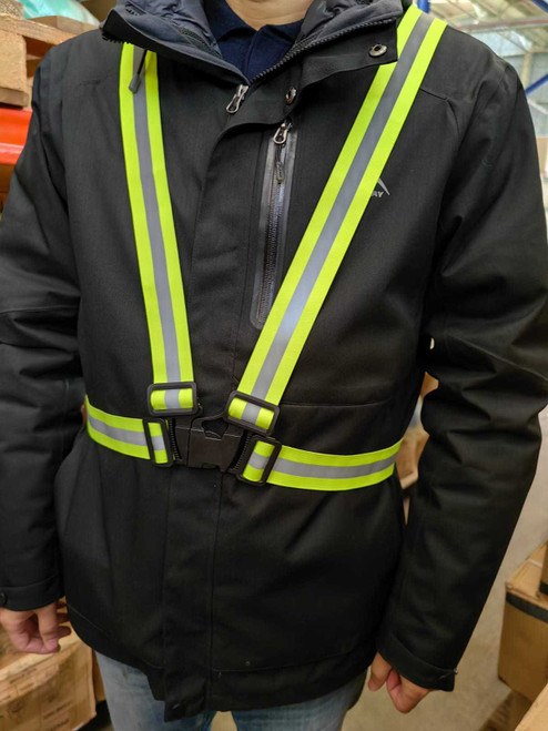 Hi-Vis Brace with Elastic, Azulwear  Cape Town, South Africa