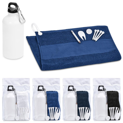 Balmoral Golf Set corporate promotional gifts with custom company branding by Azulwear, available for delivery across South Africa.