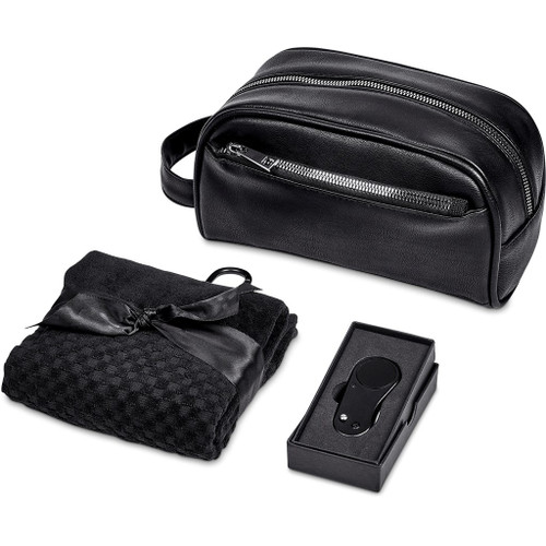 Custom branded Alex Varga Dinero Golf Pouch by Azulwear – Luxury corporate logo gifts in Johannesburg and Pretoria