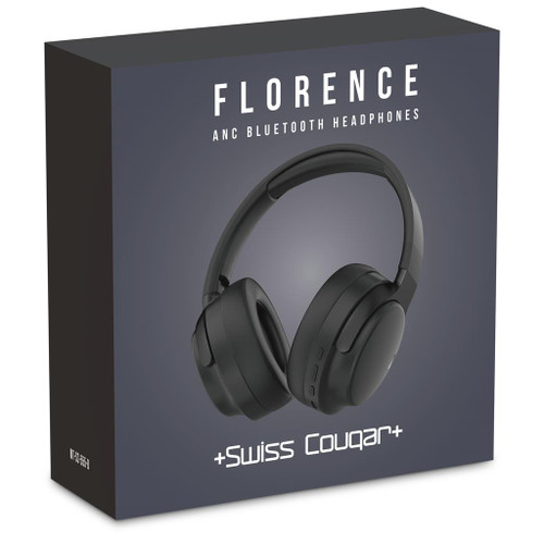 Swiss Cougar Florence Active Noise Cancelling Bluetooth Headphones, Azulwear, Corporate Gifts and Promotional Branding, Mobile Technology Gifts, Audio