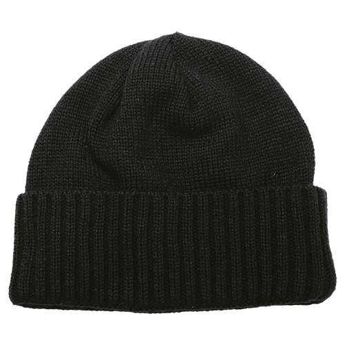 Black Rib Cuff Beanie - Outdoor Gifts by Azulwear, South Africa 