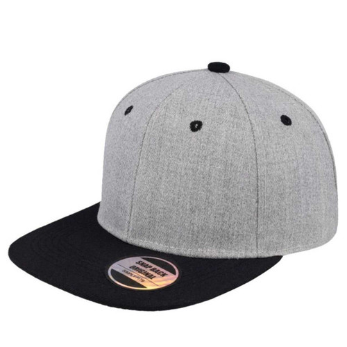 Snapback Two Tone Flat Peak Cap by Azulwear Cape Town, South Africa