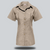 Safari Trogon Short Sleeve Blouse - Stone by Azulwear South Africa Safari Trogon Short Sleeve Blouse - Stone by Azulwear South Africa